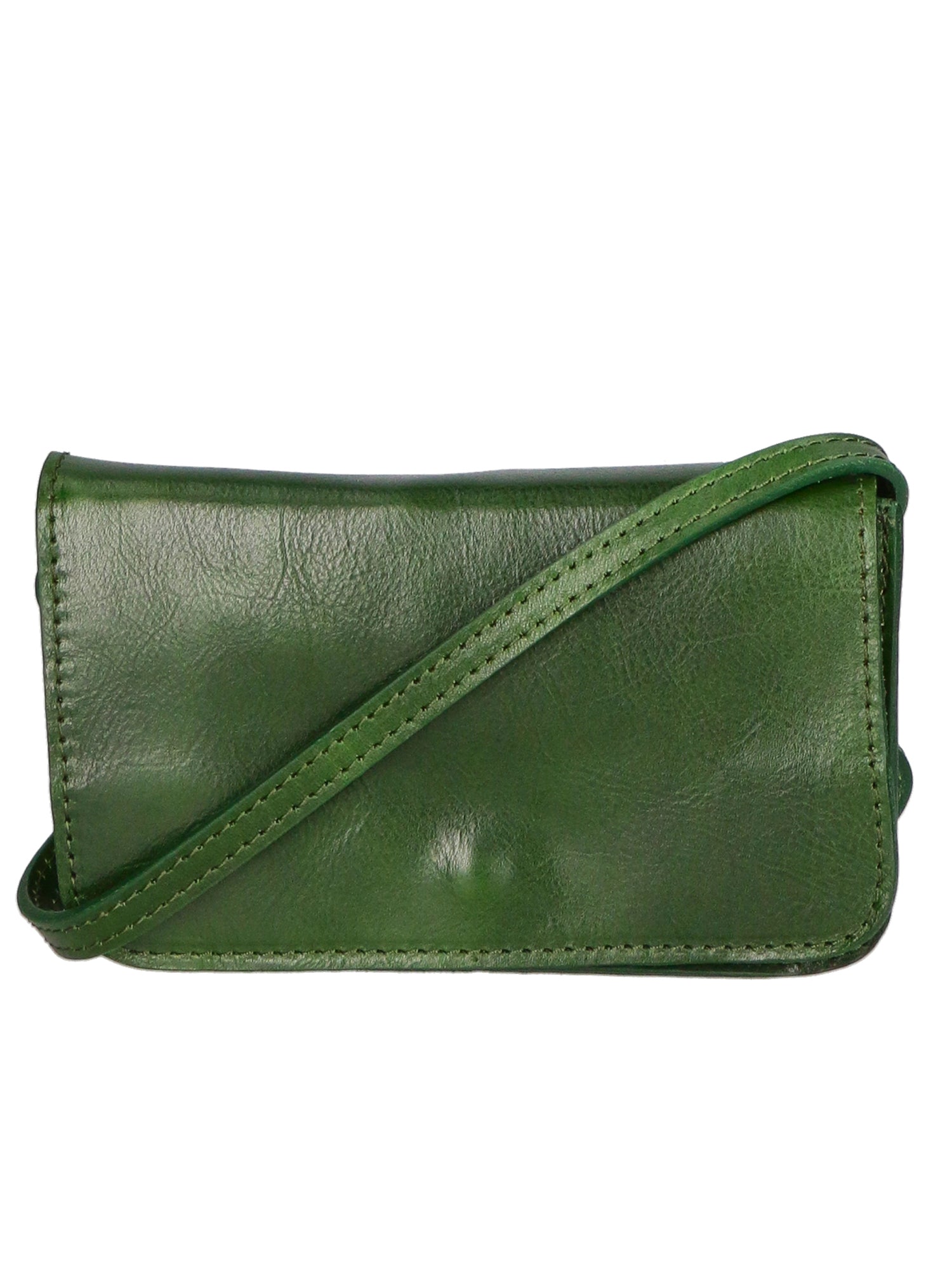 Ada Borsa a tracolla da donna Vera pelle 04491-VERDE Gave Lux