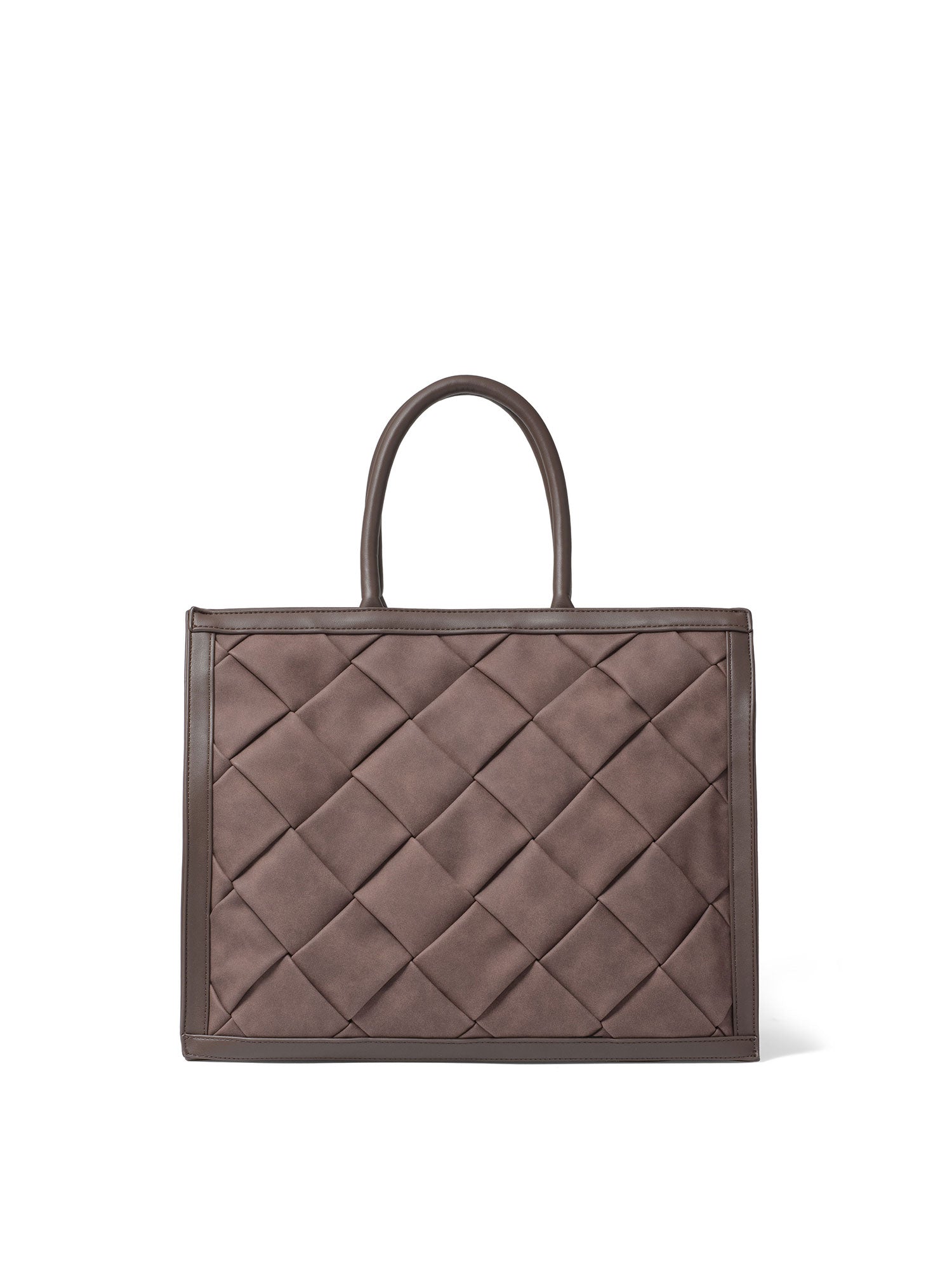 Lucerna Borsa a mano da donna 100% poliuretano B17075-MARRONE Braccialini