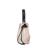 Borsa a secchiello da donna Ecopelle F6714-3-BEIGE - PINK David Jones