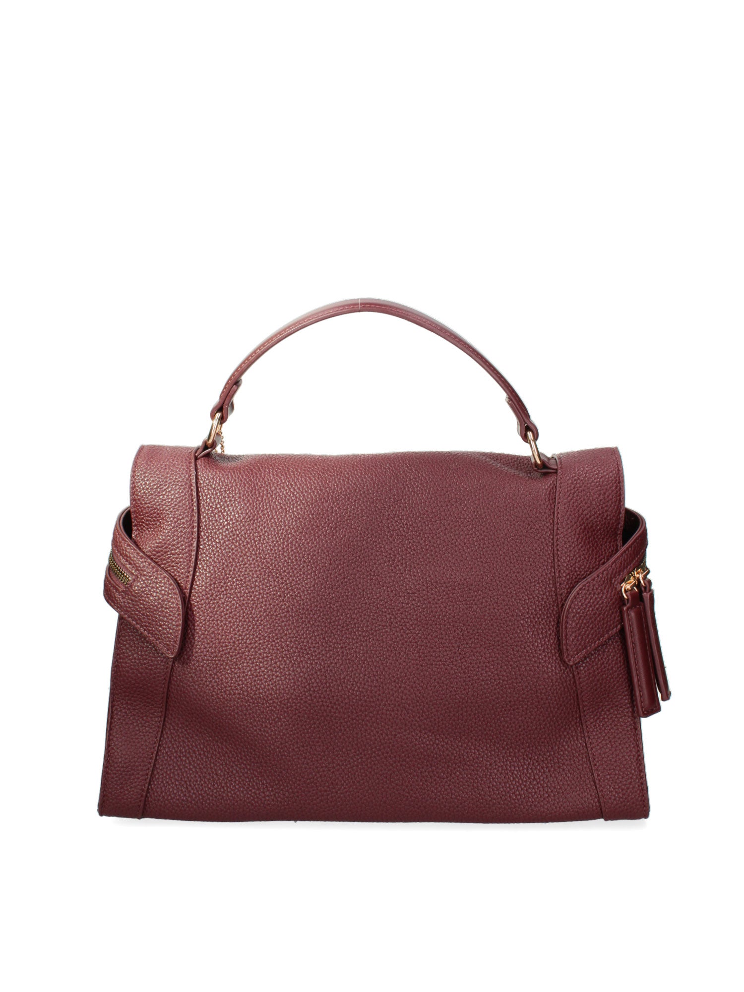 Borsa a mano da donna Ecopelle e poliestere 603-3-BORDEAUX Diana&co