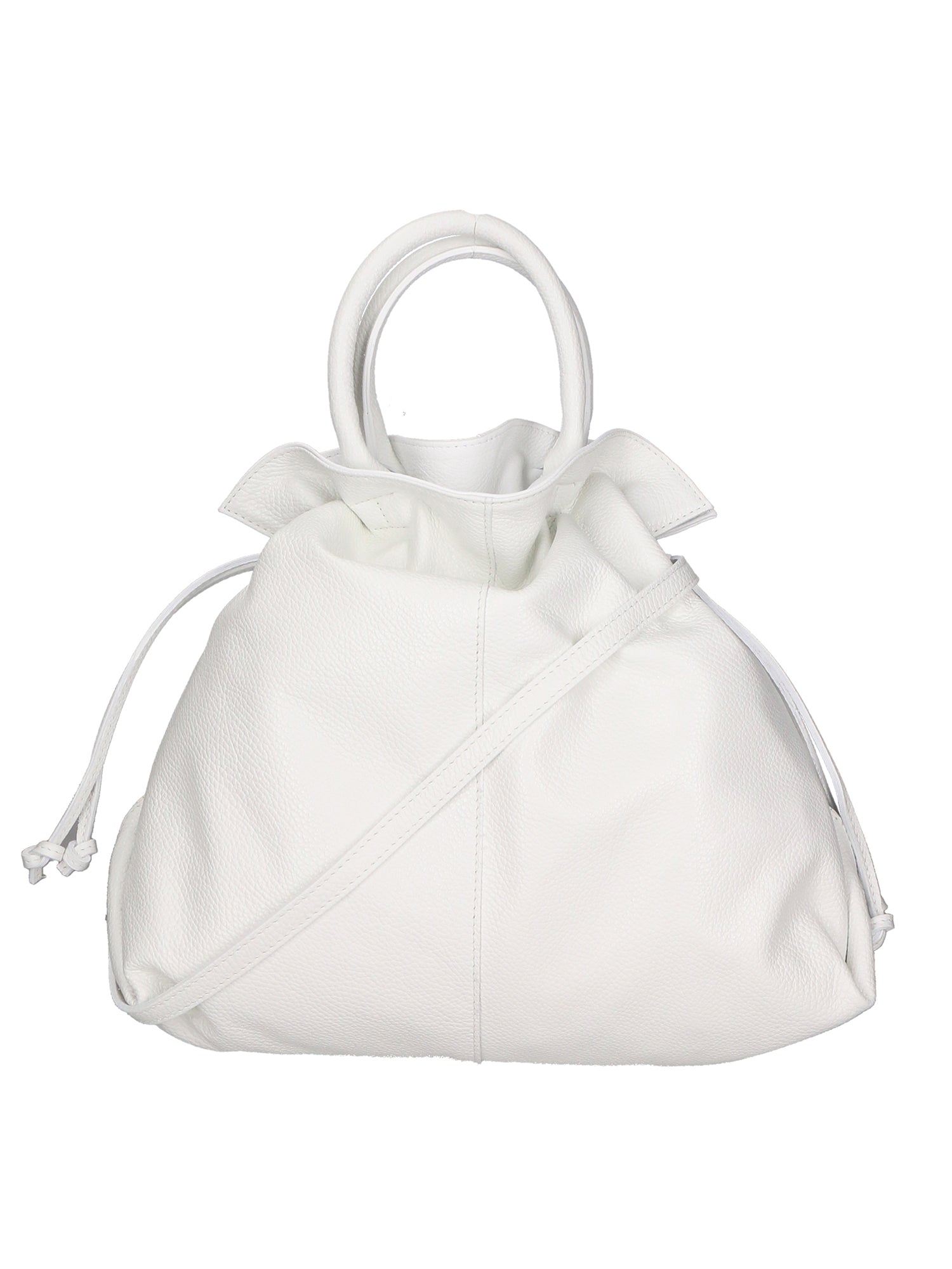 Giada Borsa a mano da donna 100% pelle 05837-D01 BIANCO Gave Lux