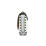 Vera pelle 8641-BIANCO+CIELO Borsa a tracolla da donna Evanthe Pro Gave Lux