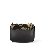 Cortona Borsa a spalla donna Vera pelle 560094-VERDE MILITARE Gave Lux