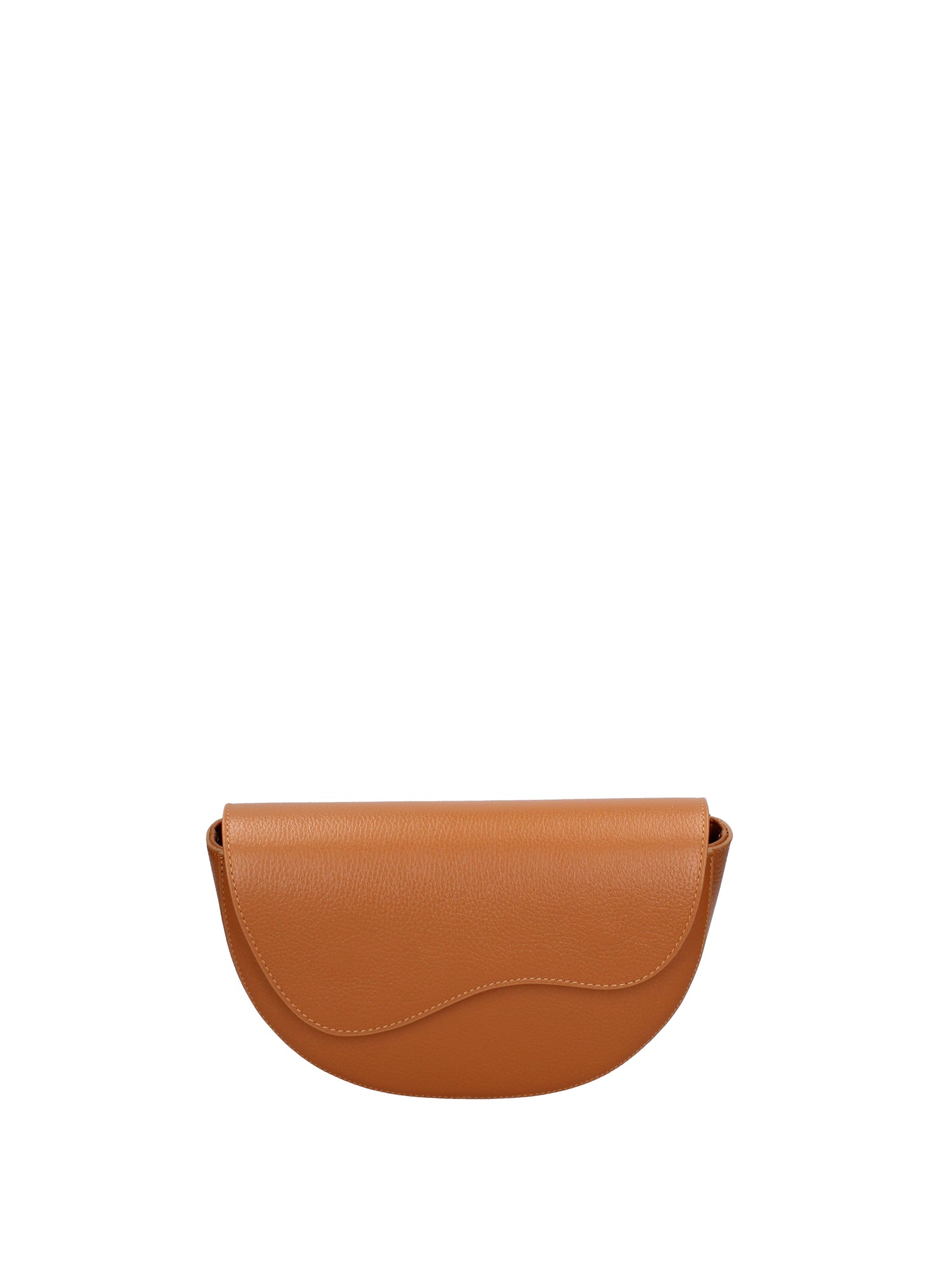 Marsupio da donna in vera pelle Made in Italy 07218-D44 CUOIO Roberta Rossi