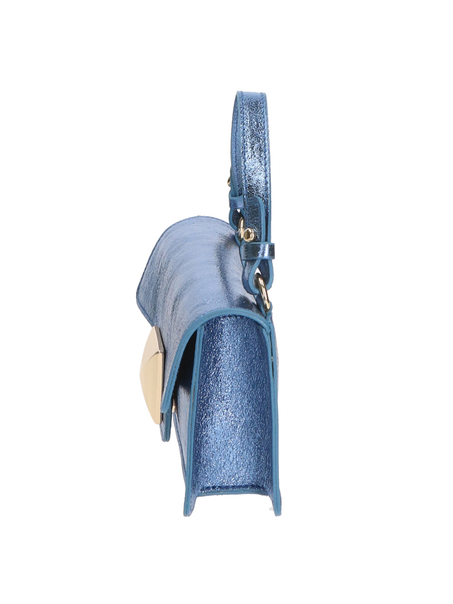 Hellen Borsa a mano da donna Vera pelle 06010-L026 JEANS Gave Lux