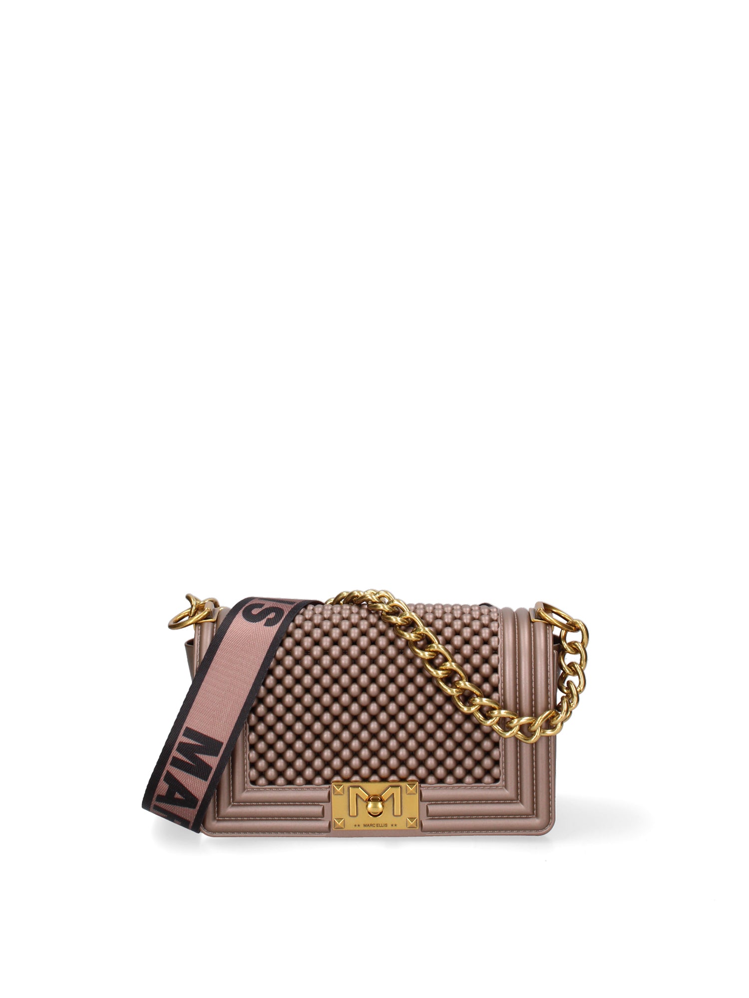 Borsa a mano da donna 100% Pvc FLAT-S-BALL 24-BRONZE - LIGHT OTTONE Marc Ellis