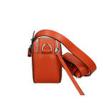 Pina Borsa a tracolla da donna Vera pelle 00637-LU35 MATTONE DARK ORANGE Gave Lux
