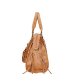 Elara Borsa a spalla da donna Vera pelle 06090-031 CUOIO SCURO Gave Lux