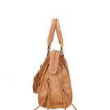 Elara Borsa a spalla da donna Vera pelle 06090-031 CUOIO SCURO Gave Lux