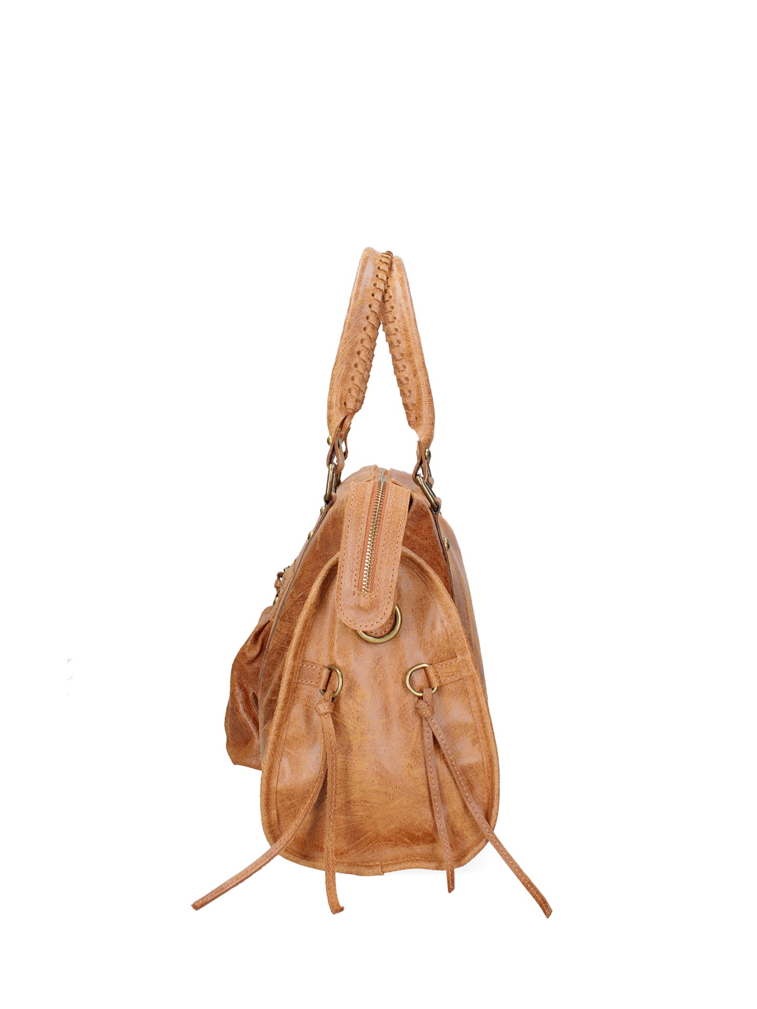 Elara Borsa a spalla da donna Vera pelle 06090-031 CUOIO SCURO Gave Lux