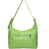 Fiorenza Lux Borsa a spalla da donna Vera pelle 07140-D12 VERDE Viola Castellani