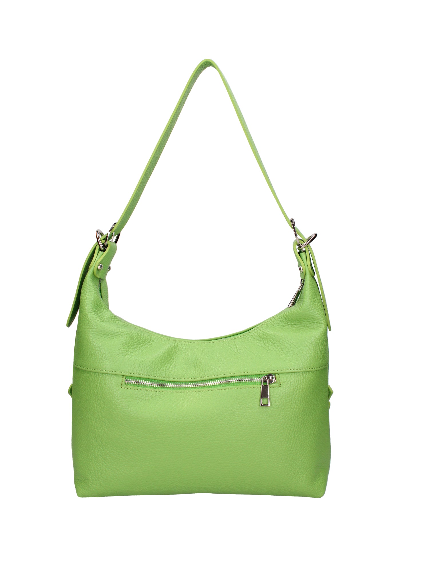Fiorenza Lux Borsa a spalla da donna Vera pelle 07140-D12 VERDE Viola Castellani