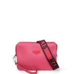 Borsa a tracolla da donna 100% Pvc FLAT-FLOWE-CHERRY - SILVER Marc Ellis