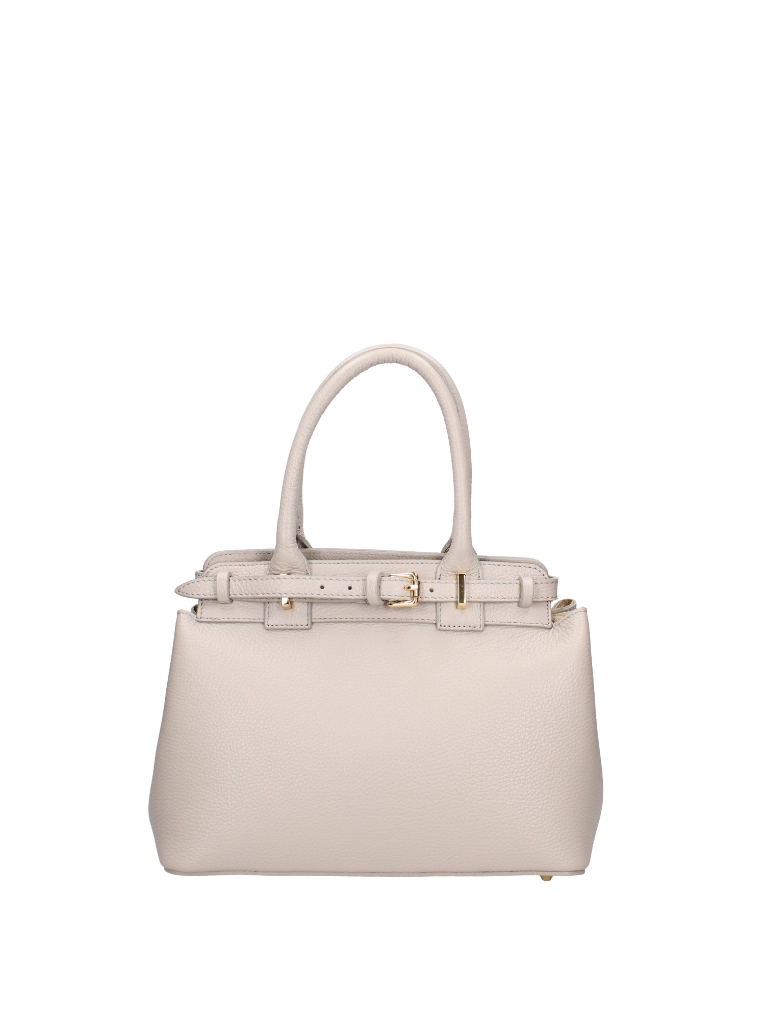 Borsa a mano da donna Vera Pelle 07146-D86 GRIGIO PERLA Viola Castellani
