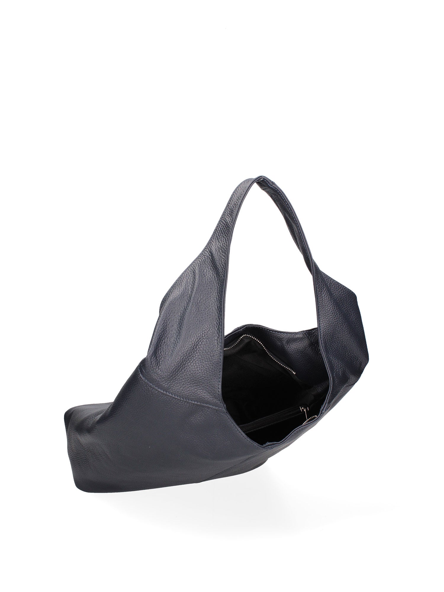 Aria Borsa a mano da donna 100% pelle 07029-D26 BLU NOTTE Gave Lux