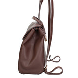 Zaino da donna in ecopelle Casual 635-2-CHOCOLATE Diana&co