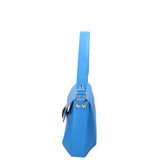 Astrea Borsa a spalla da donna 100% pelle 06015-L222 BLU ASTER Gave Lux