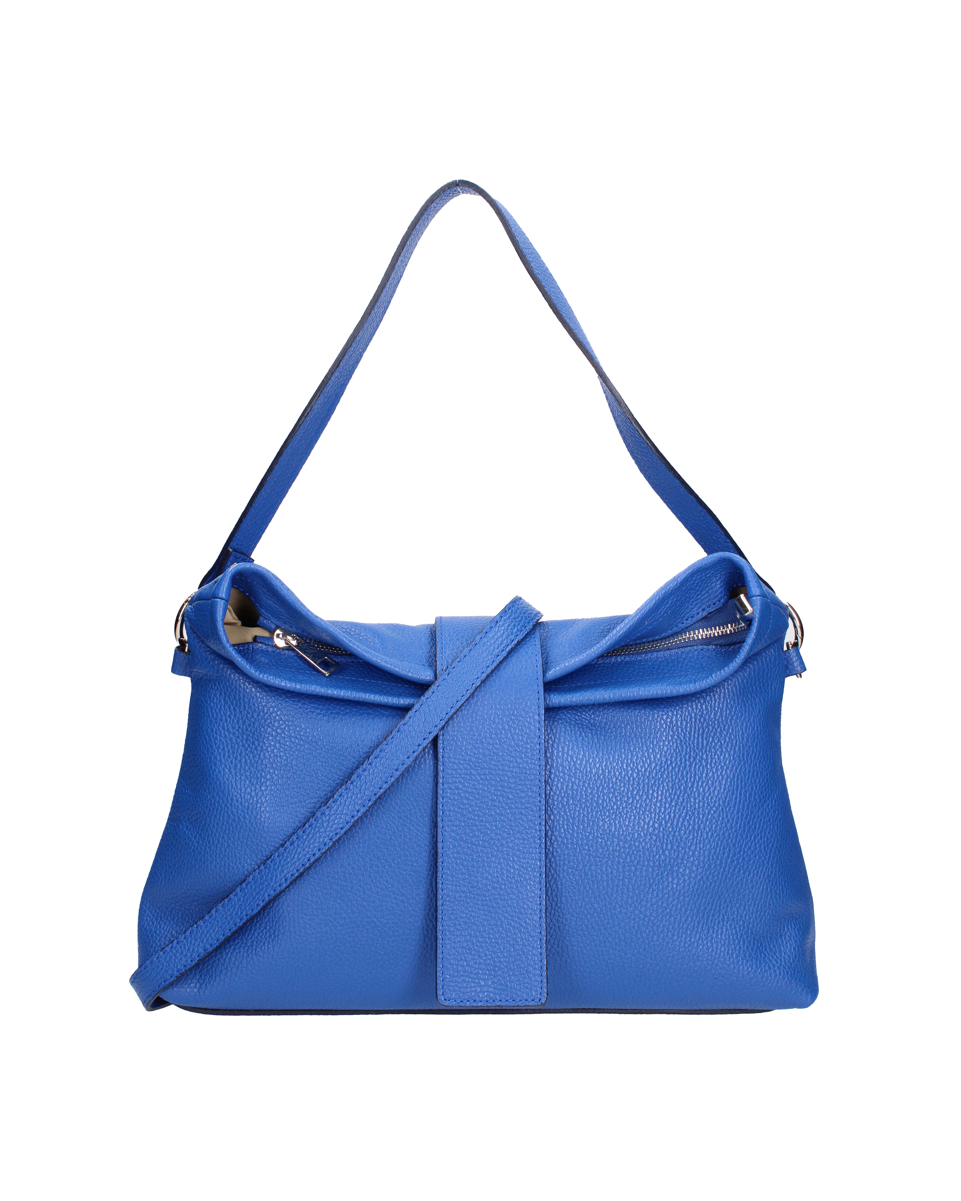 Grace Borsa a spalla da donna Vera pelle 07158-D22 BLUETTE Viola Castellani