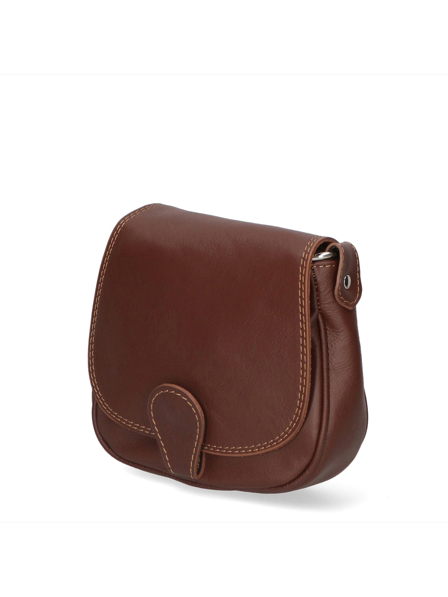 Bianca Borsa a tracolla da donna Vera pelle 10016 1020-S21 BRUCIATO Gave Lux