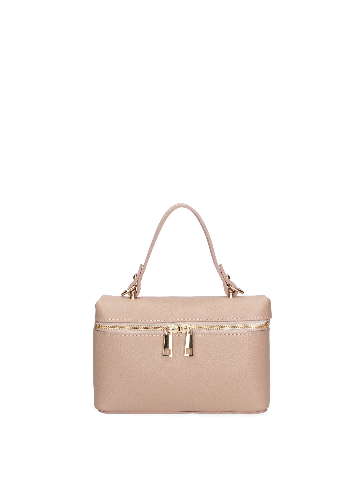 Borsa a mano da donna Vera pelle 07160-D05 CAPPUCCINO Roberta Rossi