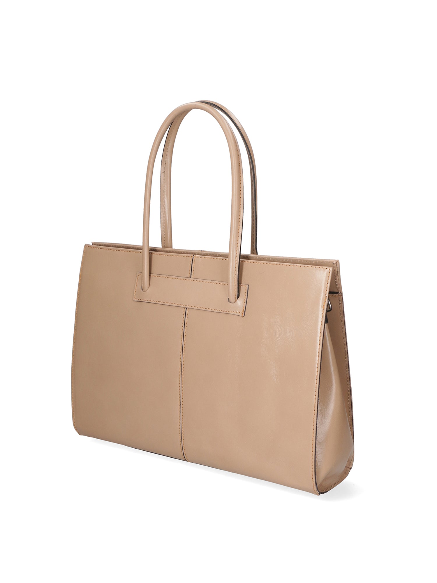 Eugenia Borsa a mano da donna 100% pelle 9008-TAUPE Gave Lux