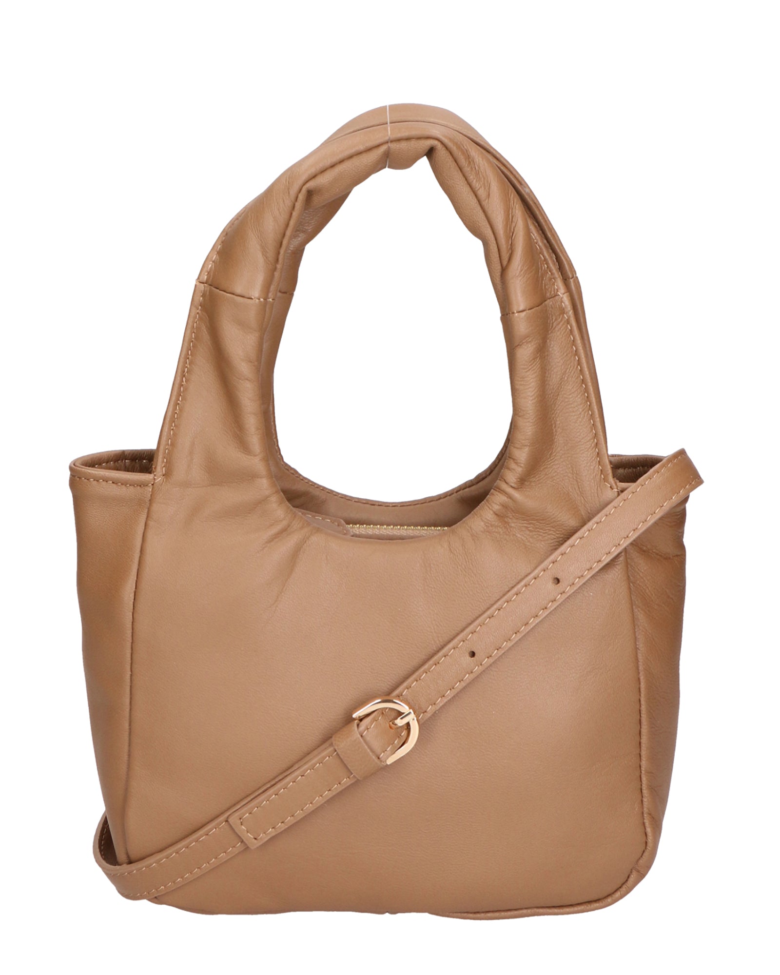 Virna Borsa a mano da donna Vera Pelle 06501-S40 TAUPE Gave Lux
