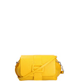 Borsa a tracolla da donna Vera pelle 07143-D04 GIALLO Roberta Rossi