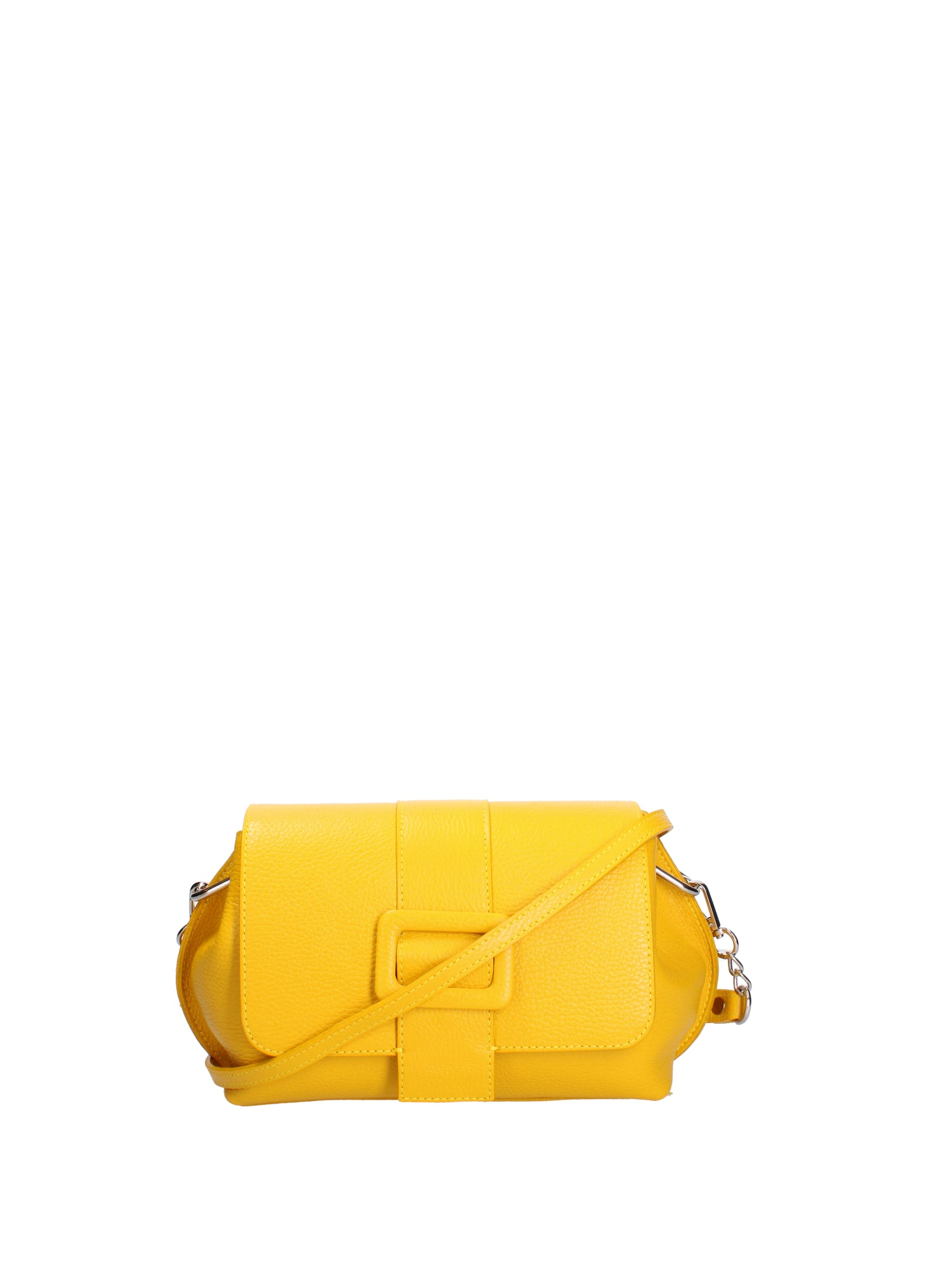 Borsa a tracolla da donna Vera pelle 07143-D04 GIALLO Roberta Rossi