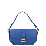 Borsa a spalla da donna Vera pelle 07229-L115 BLUETTE Roberta Rossi