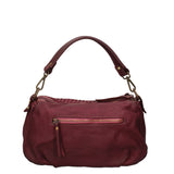 Novella Borsa a spalla da donna Vera pelle 7800-BORDO Gave Lux