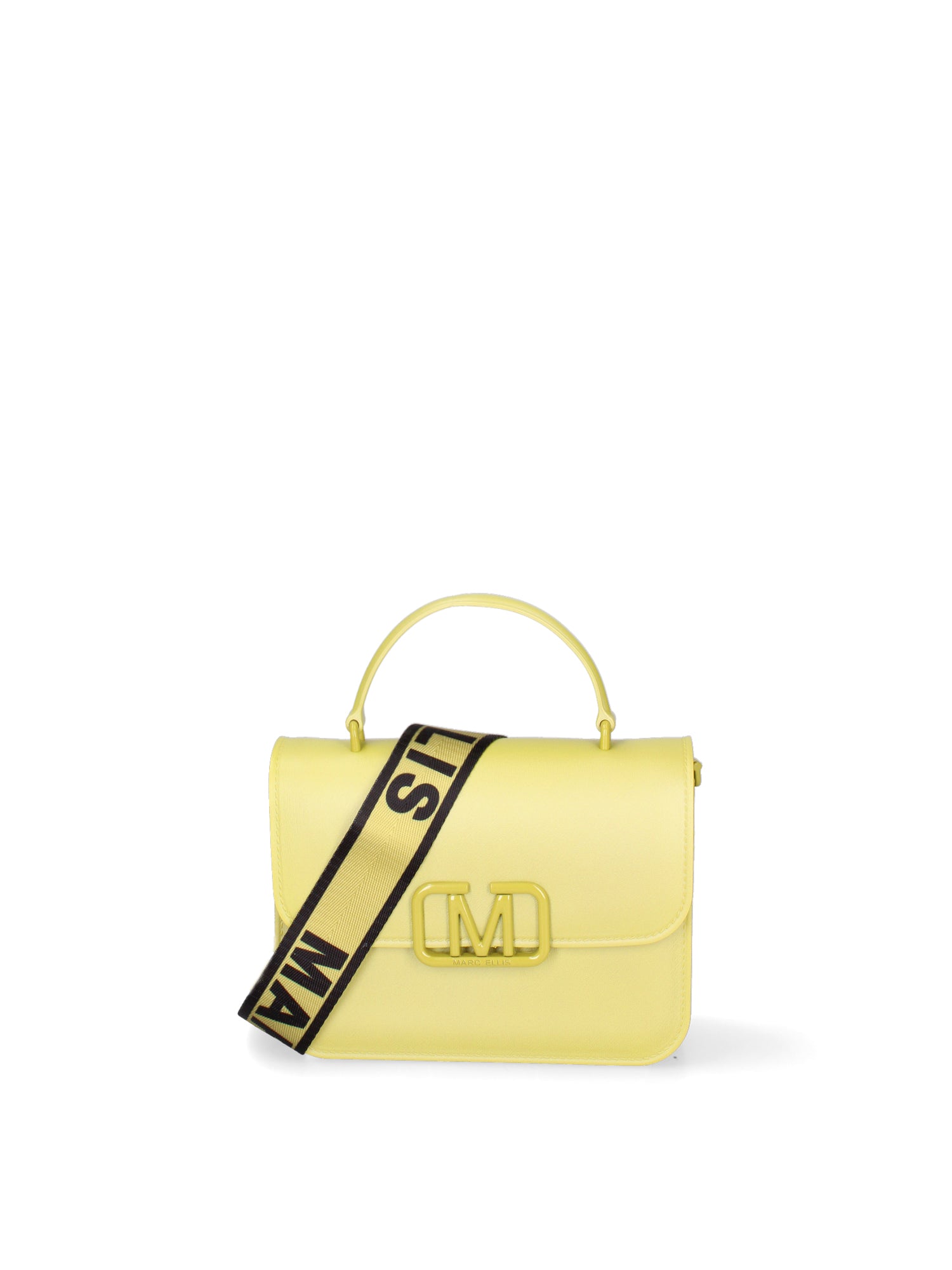 Borsa a tracolla da donna 100% Pvc FLAT-EAR 24-PYRATE GREEN Marc Ellis