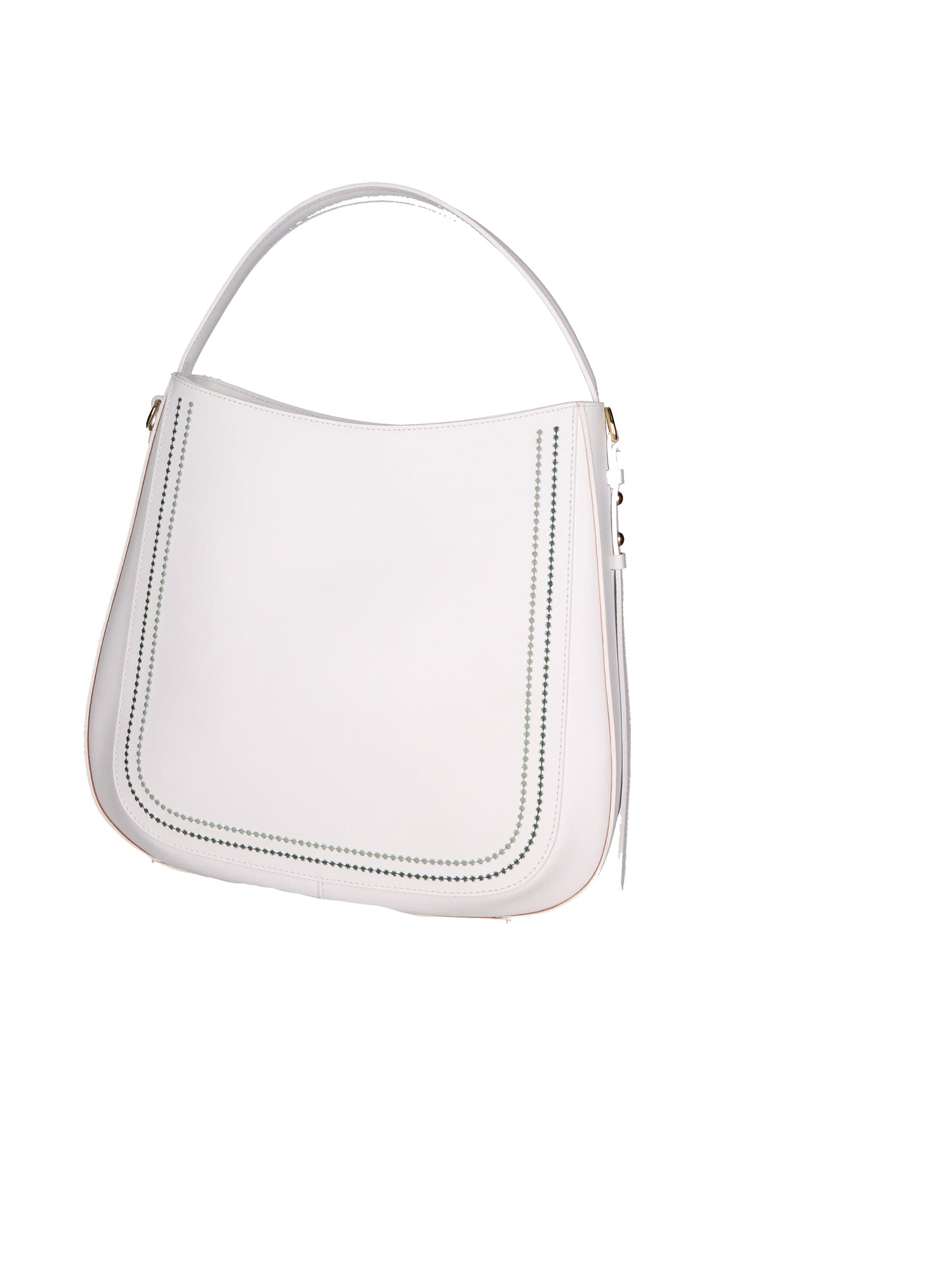 Gisella Borsa a mano da donna Vera pelle 05933-L101 BIANCO Gave Lux
