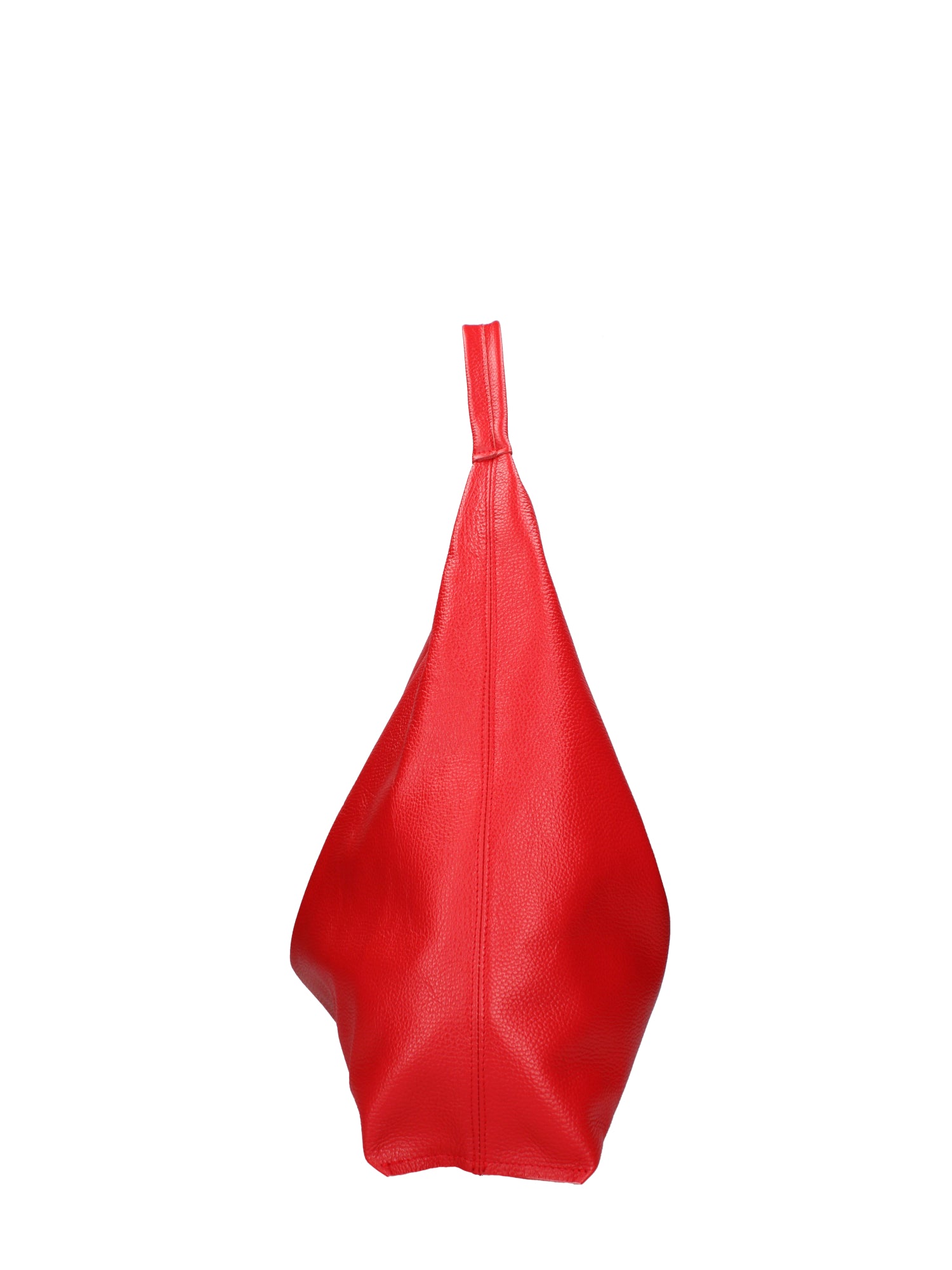 Borsa a mano da donna 100% vera pelle 07209-D58 ROSSO FUOCO Roberta Rossi