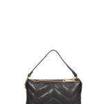 Borsa a spalla da donna Vera pelle JR-W-1109SA-BLACK-GOLD John Richmond