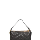 Borsa a spalla da donna Vera pelle JR-W-1109SA-BLACK-GOLD John Richmond