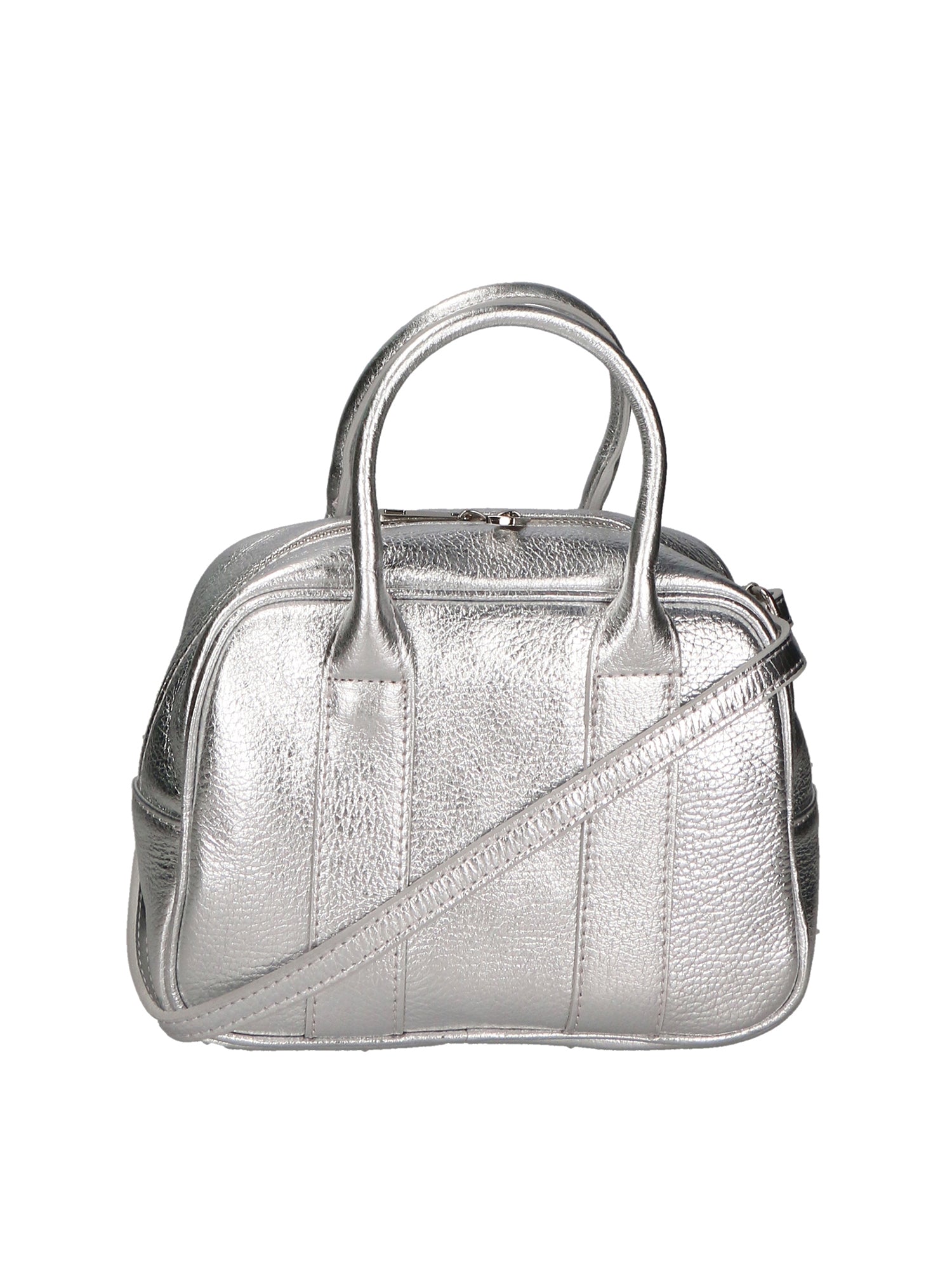 Gioia Borsa a mano da donna 100% pelle 05922-DL1 ARGENTO Gave Lux