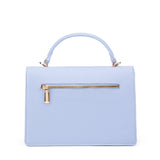 Borsa a mano da donna 100% pelle vegana PU 700-2PT-BABYBLUE Diana&co