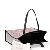 Mirabilia Borsa a mano donna Tela + Vera Pelle 5370-6-NERO Gave Lux