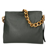 Annalou Borsa a spalla da donna Vera pelle 05417-D14 VERDE SCURO Gave Lux