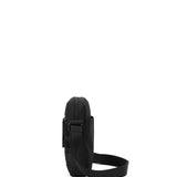 Unisex Textile Shoulder Bag Vegan Product 17.5x5.5x22 cm