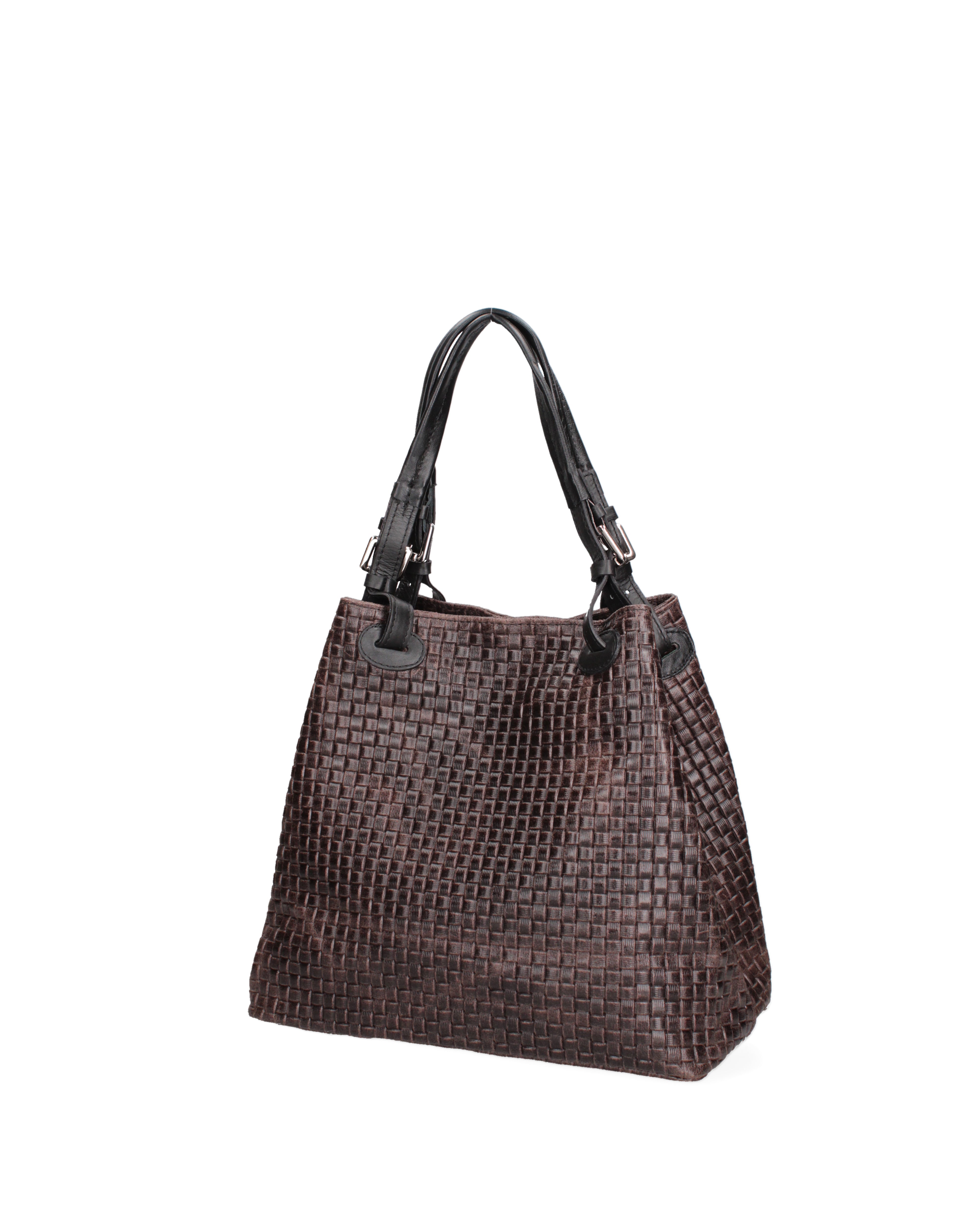 Araminta Borsa Shopper da donna Vera Pelle 80047-015 T.MORO Gave Lux