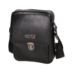 Borsa a tracolla uomo in pelle PU Casual PCL3078-BLACK Northampton Polo Club