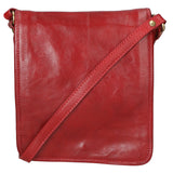 Fiamma Borsa a tracolla da donna Vera pelle 9109-ROSSO RED Gave Lux