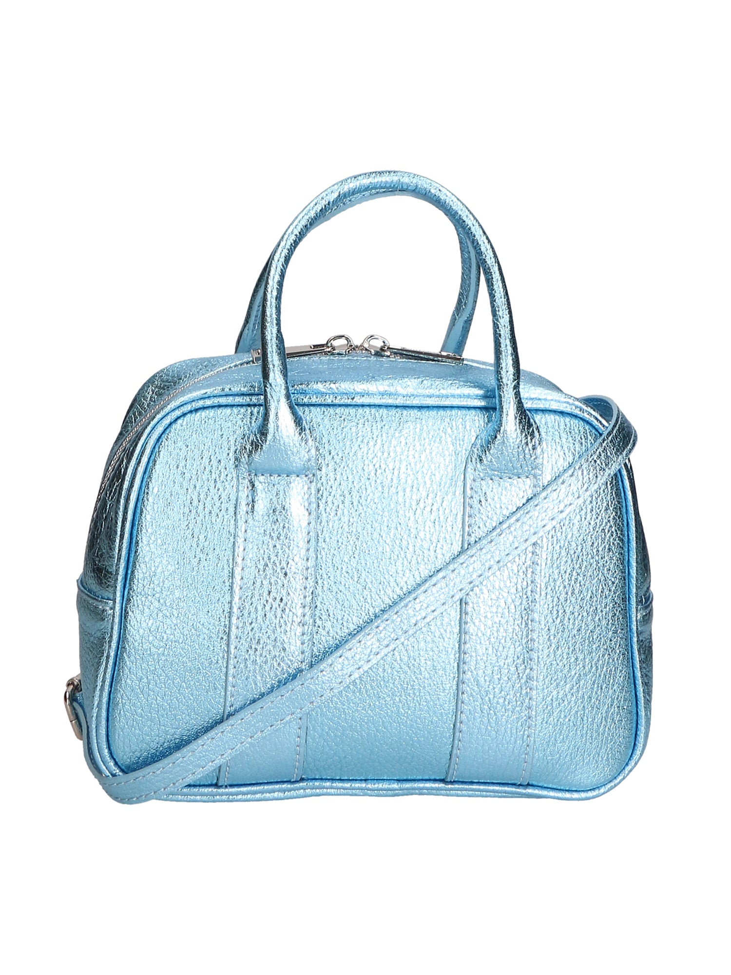 Gioia Borsa a mano da donna 100% pelle 05922-DL92 CELESTE Gave Lux
