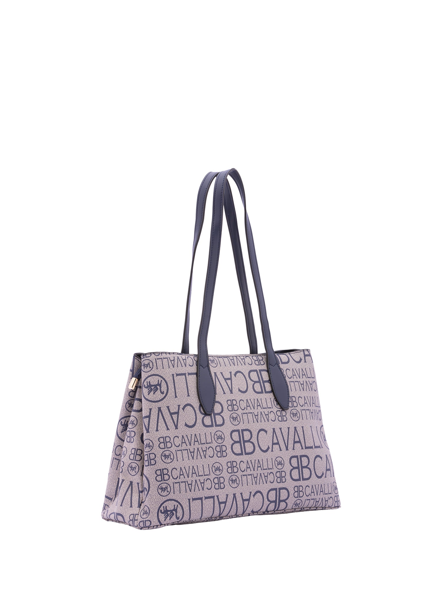 Borsa a spalla da donna Ecopelle BC1369-BLU B Cavalli