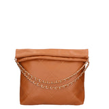 Violante Borsa a spalla donna Vera pelle 06897-S17 CUOIO SCURO Gave Lux