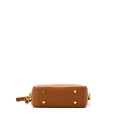 Borsa a tracolla da donna 100% pelle vegana PU GGB014CGN Gabriella G Firenze