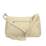 Embera Elite Borsa a tracolla donna Vera pelle scamosciata 8650-BEIGE Gave Lux