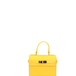 Borsa a mano da donna Vera pelle 07161-D504 YELLOW Roberta Rossi