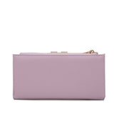 Portafoglio da donna 100% pelle vegana PU 798-3PT-LAVENDER Diana&co